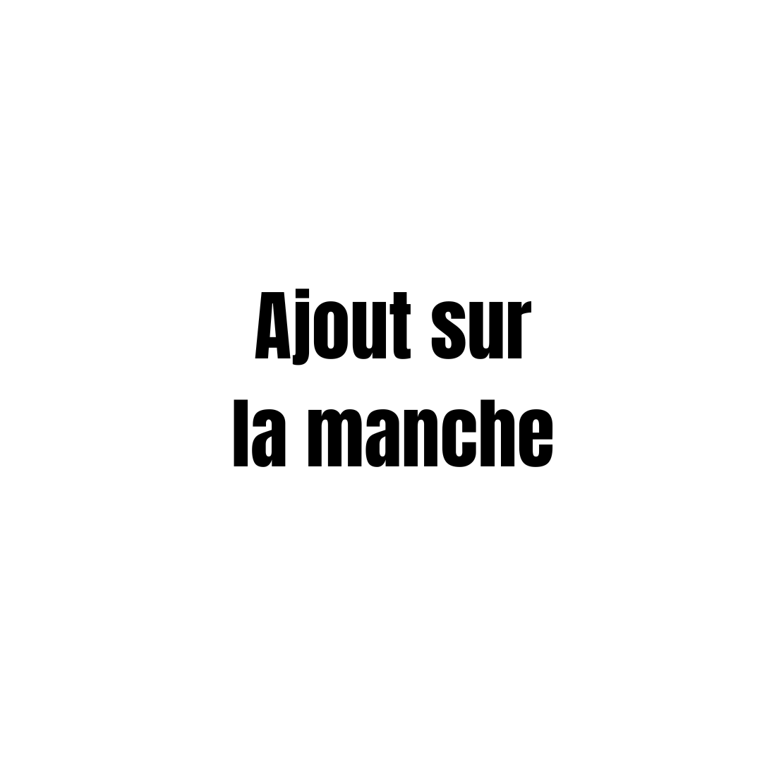 Ajout option (Nom, Numéro, Manche)