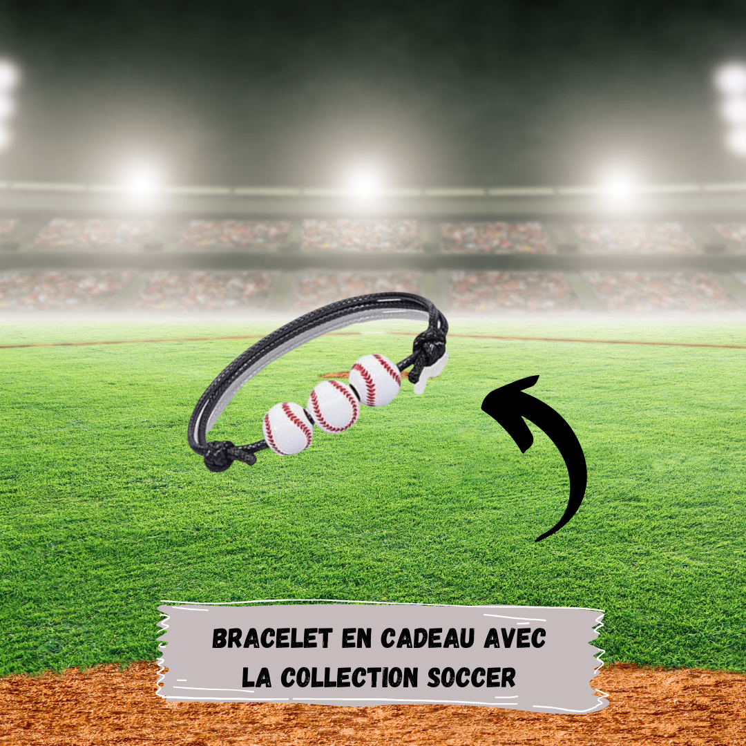 Hoodie Noir Bâton Baseball - Faites ajouter un nom et un numéro au dos du chandail