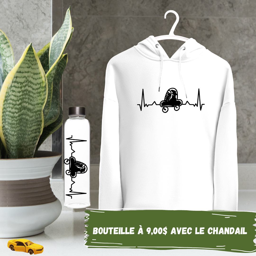 Duo Hoodie / Bouteille d'eau Passionné(e)s de voitures
