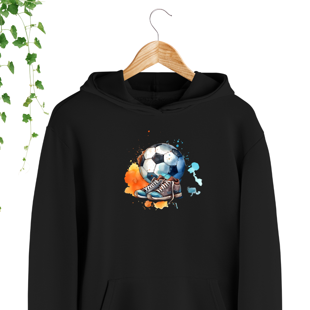 Hoodie - Ballon et souliers de soccer