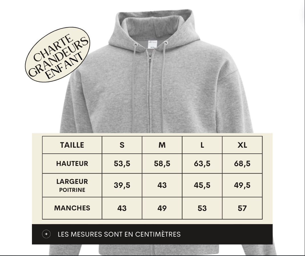 Veste avec fermeture éclair - École Saint-Cyrille