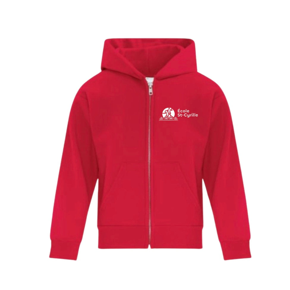 Veste avec fermeture éclair - École Saint-Cyrille