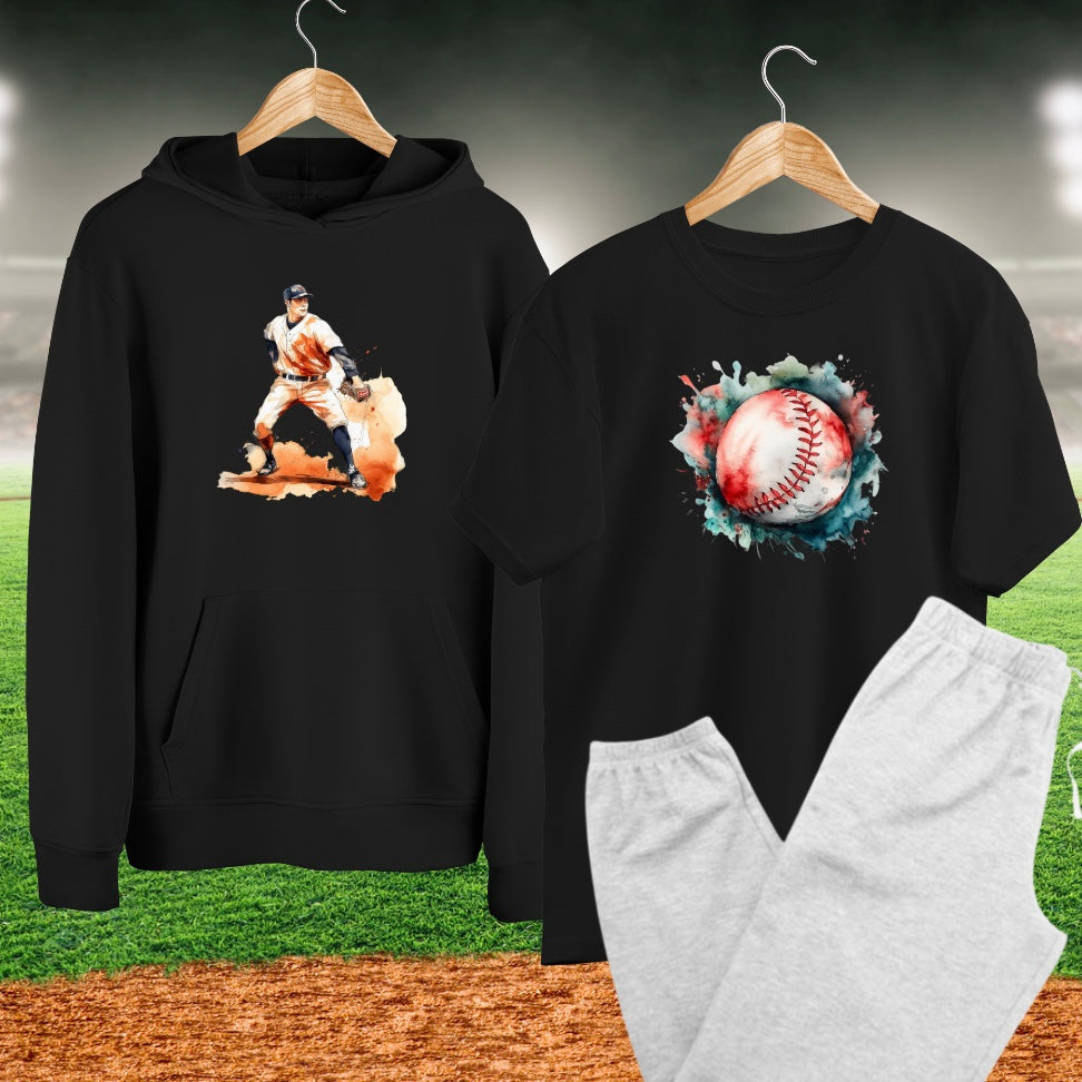 Ensemble Baseball avec chandail à capuchon