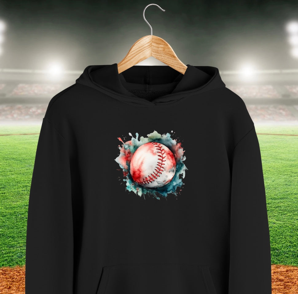 Hoodie Baseball - Balle colorée