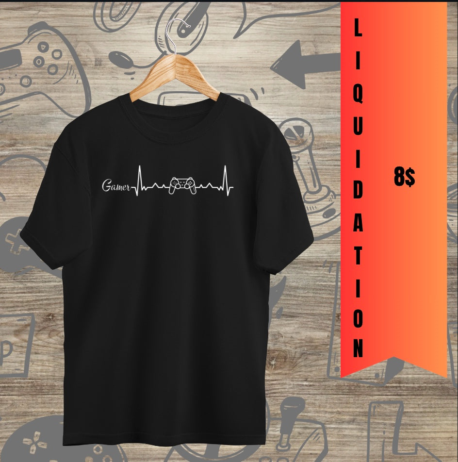 T-Shirt - Gamer à 8$
