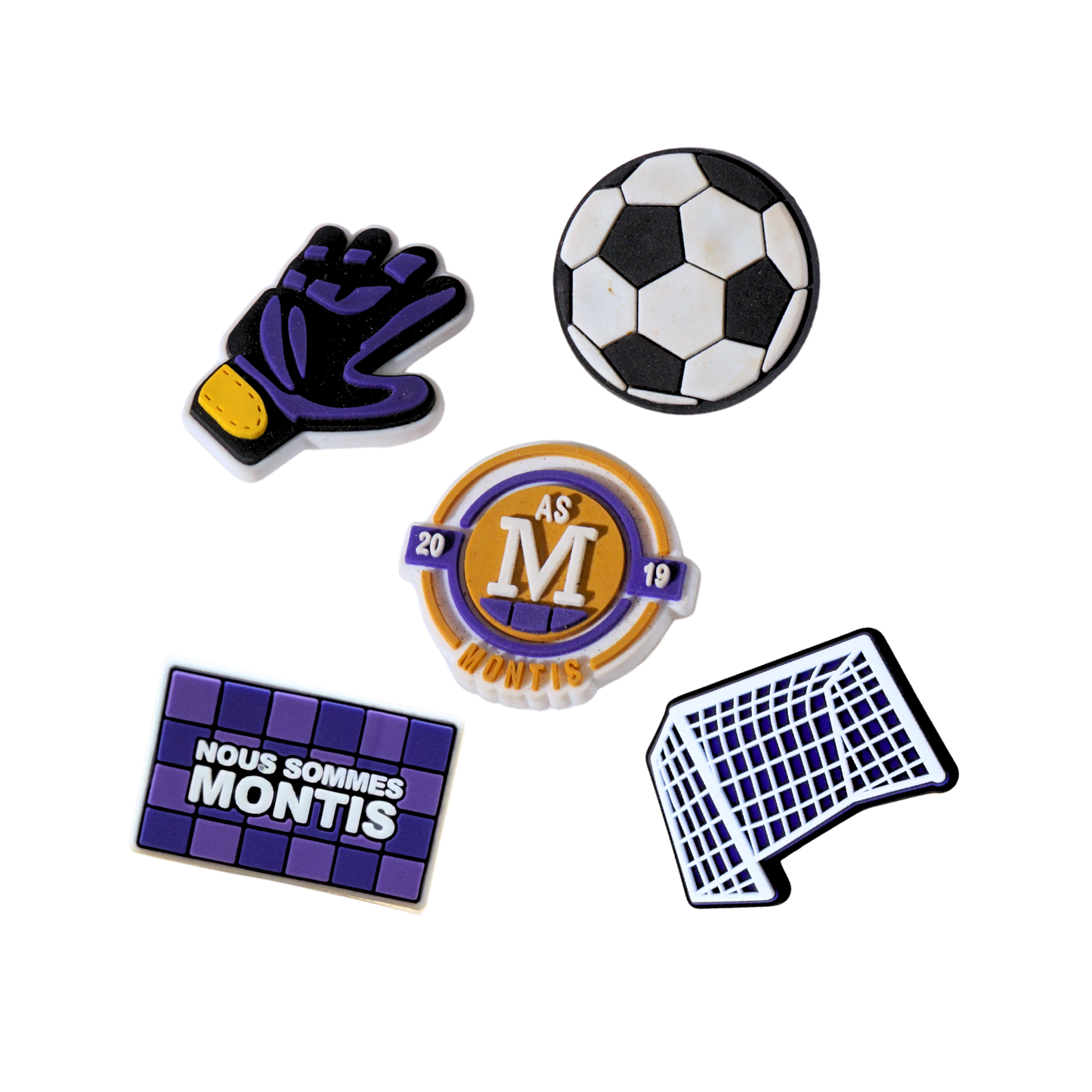 Pins du Fan Montis - Paquet de 5 pins - Modèle 2