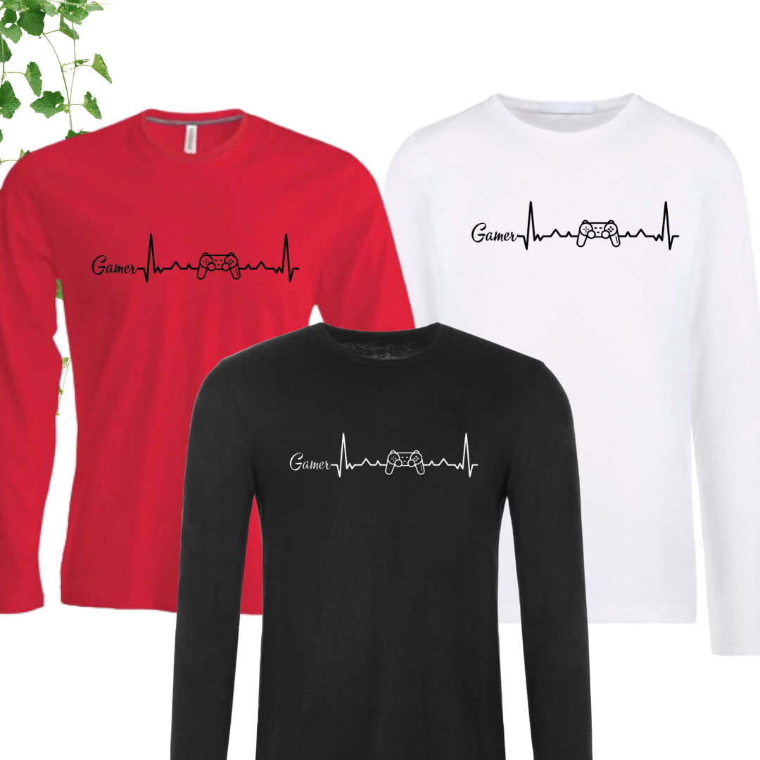 T-Shirt manches longues - Gamer