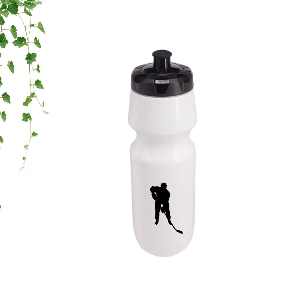 bouteille eau joueur hockey