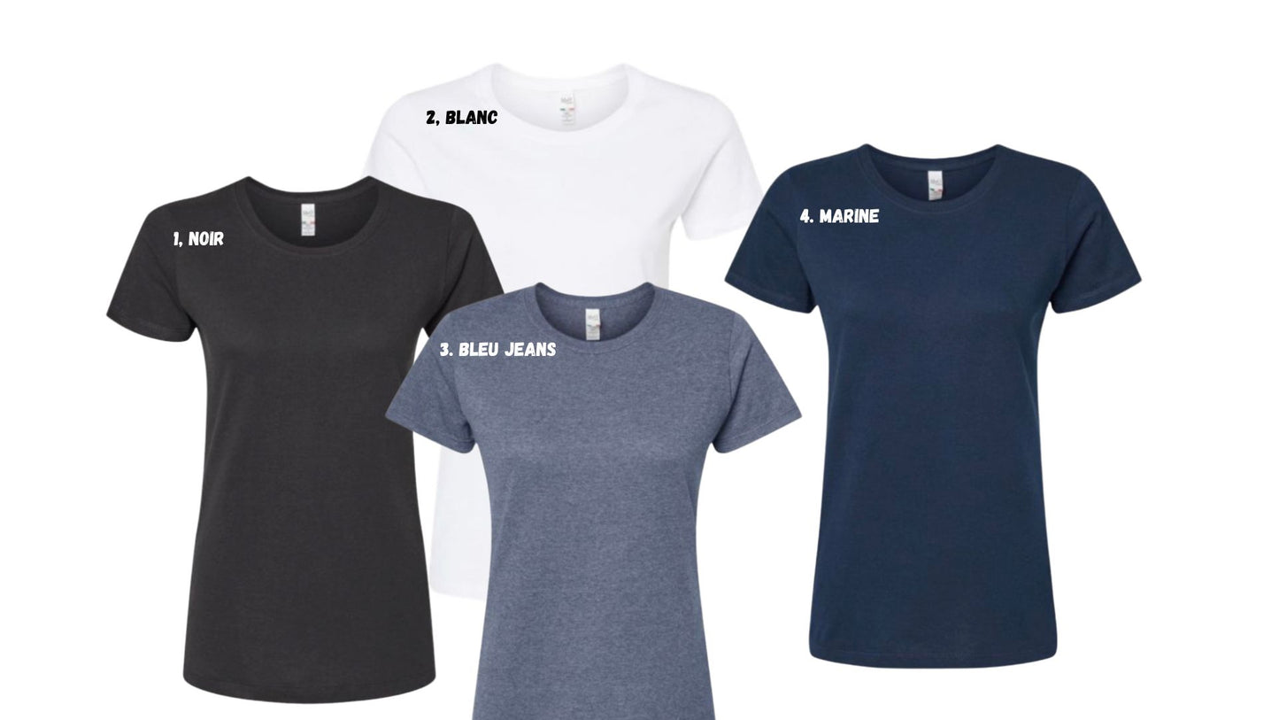 T-Shirt Coupe fille | École La Rencontre