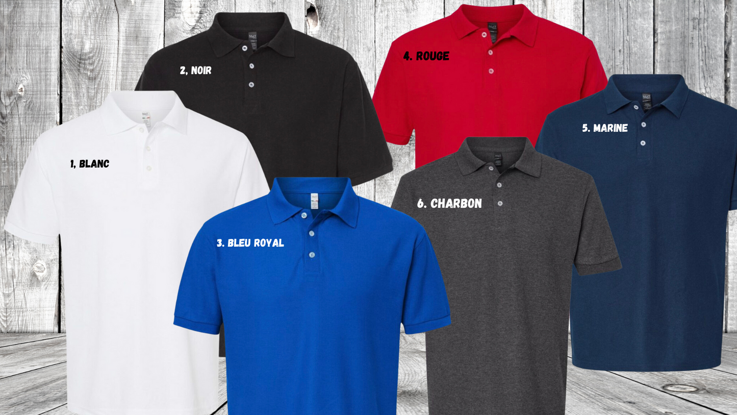 choix couleurs polo unisexe bon pasteur