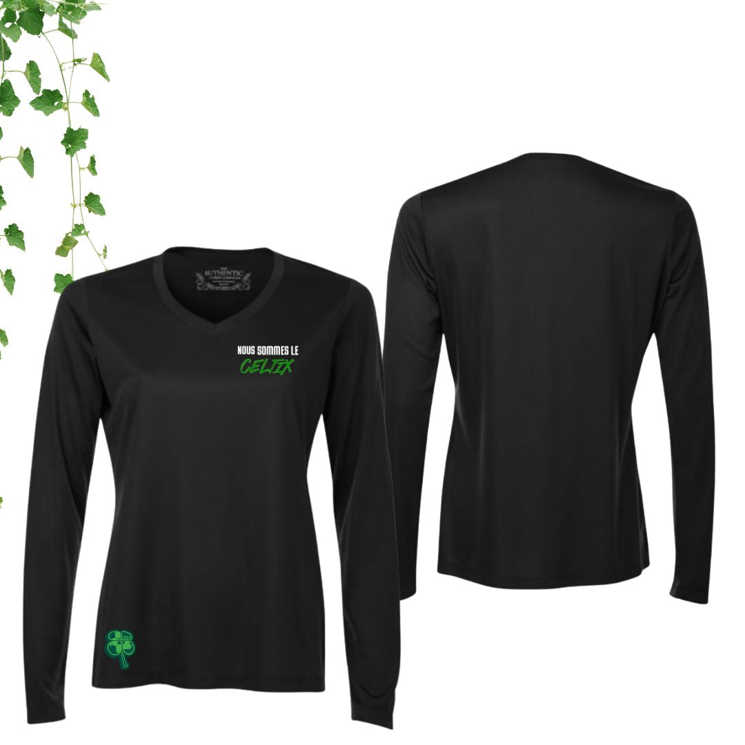 Dryfit coupe fille manches longues | Celtix - Modèle 3