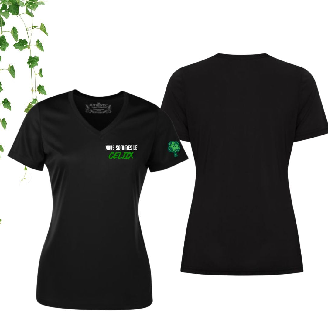 Dryfit coupe fille col en V | Celtix - Modèle 6