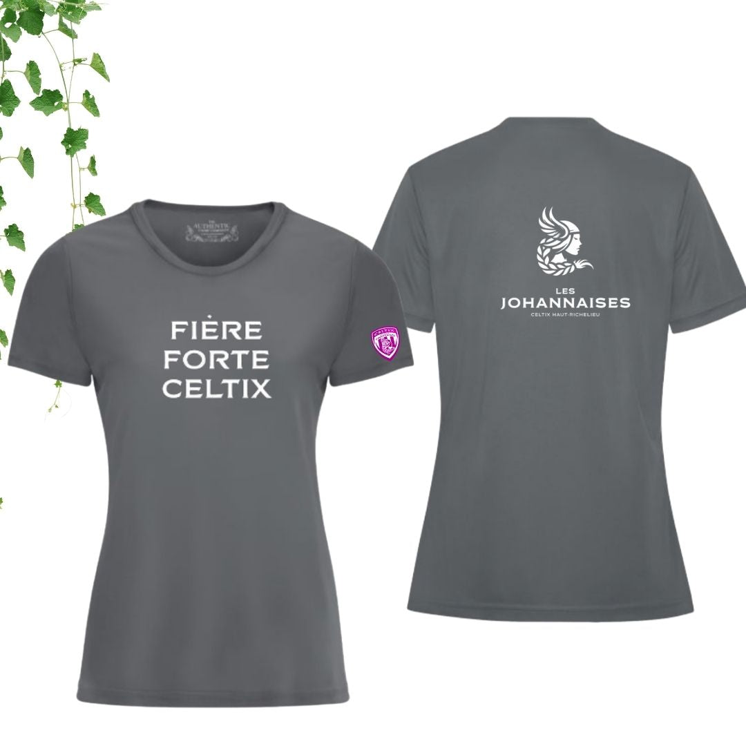 Dryfit coupe fille col rond | Johannaises - Modèle 13