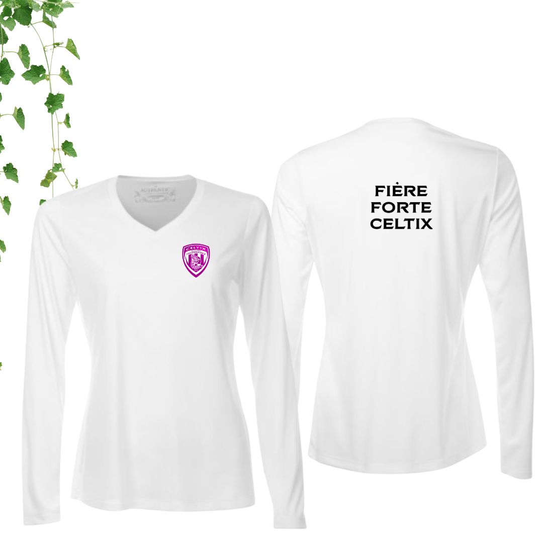 Dryfit coupe fille manches longues | Johannaises - Modèle 4