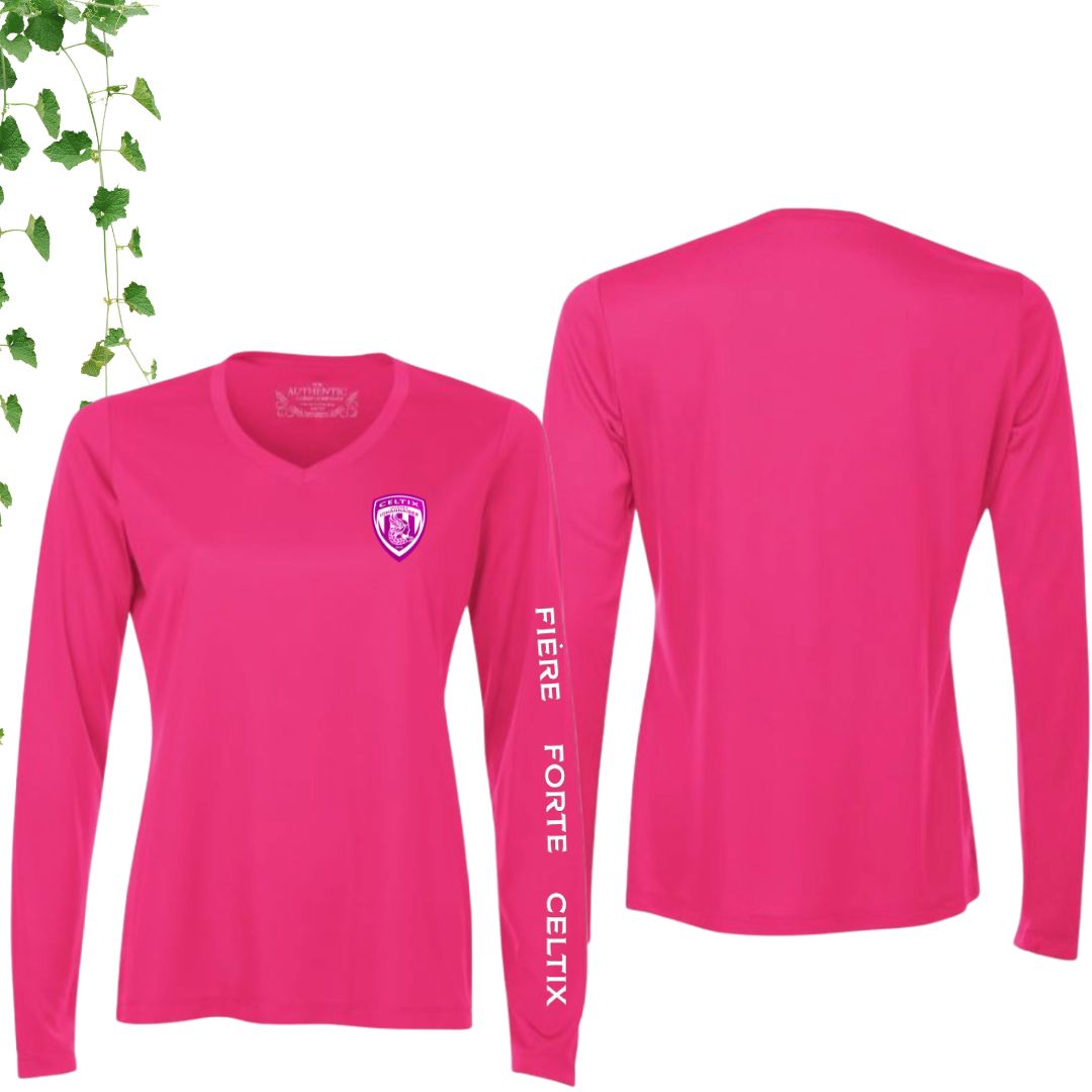 Dryfit coupe fille manches longues | Johannaises - Modèle 2