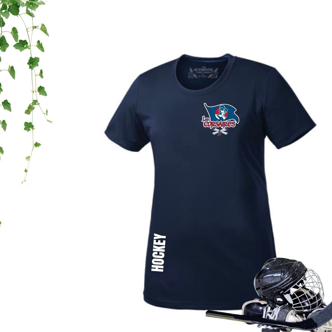 Dryfit coupe fille | Les Corsaires Hockey