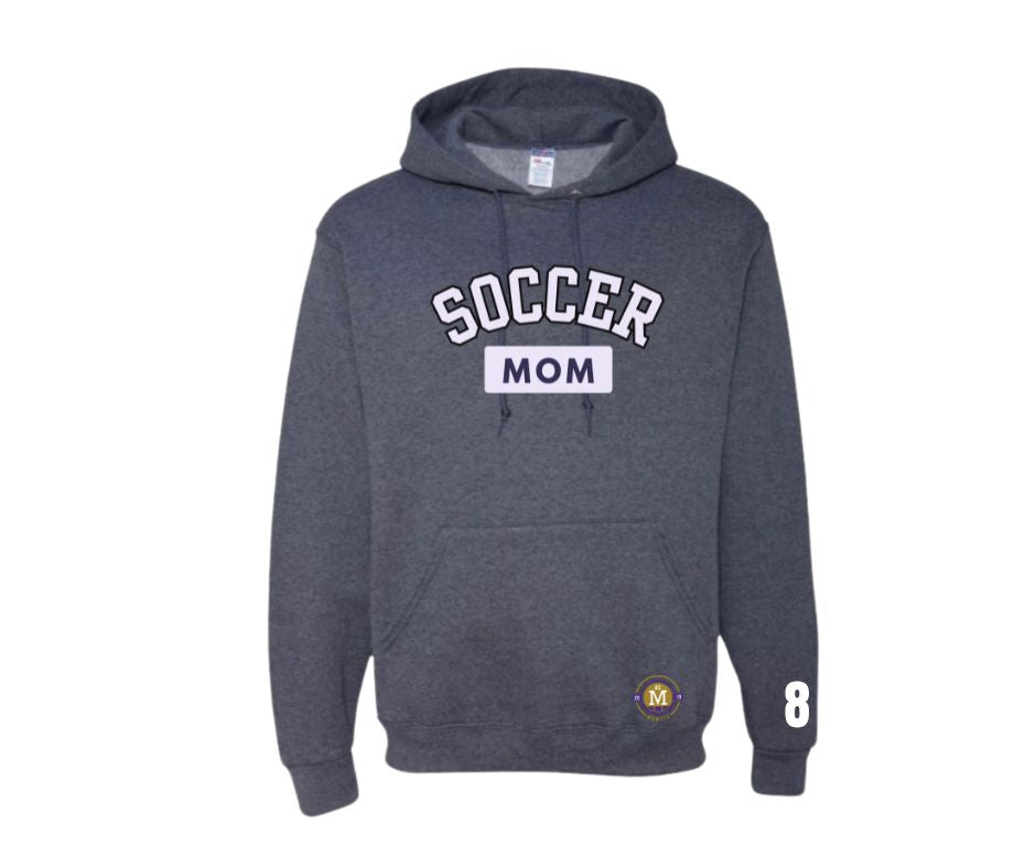 Hoodie As Montis soccer mom bleu