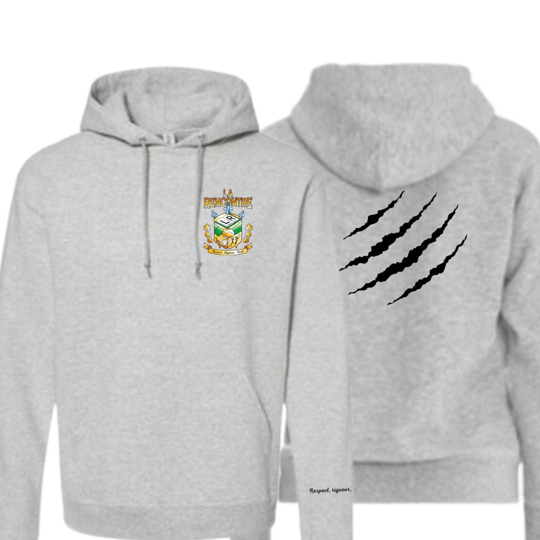 Coton ouaté à capuchon classique | École La Rencontre