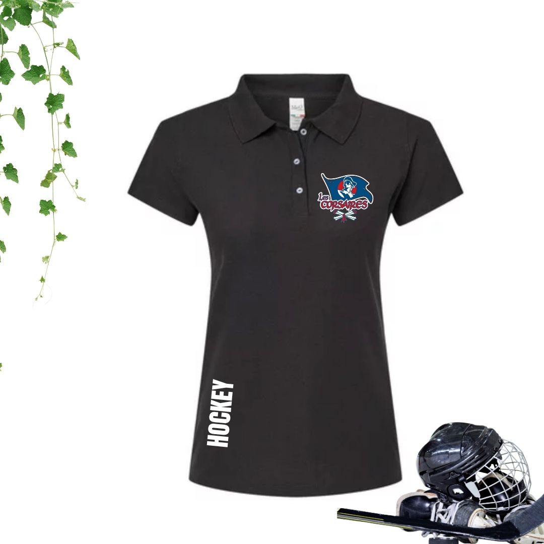 Polo coupe fille | Les Corsaires Hockey