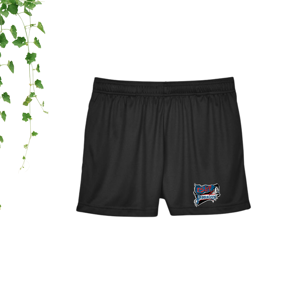 short coupe fille bon pasteur logo couleur