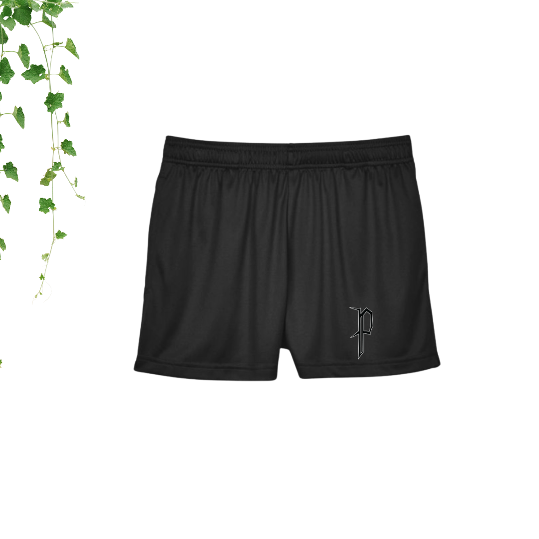 short coupe fille bon pasteur logo p