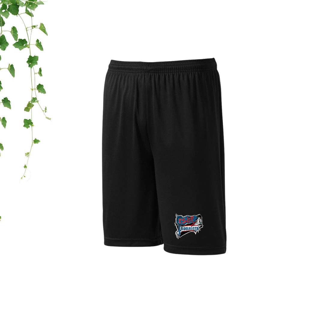 short unisexe bon pasteur logo couleur