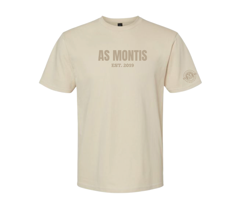 T-Shirt As Montis | Monochrome Beige