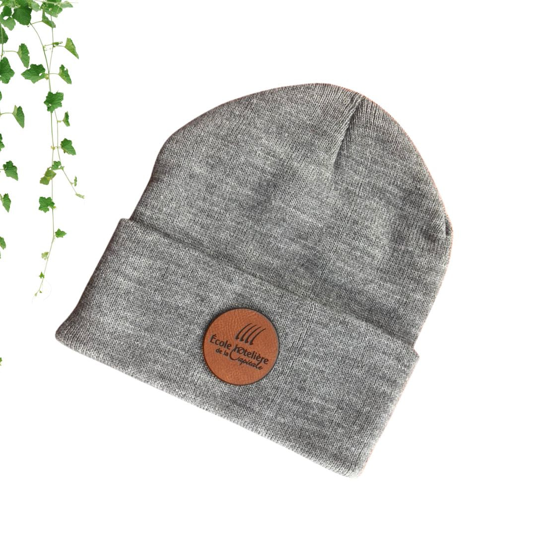 tuque gris ecole hoteliere de la capitale