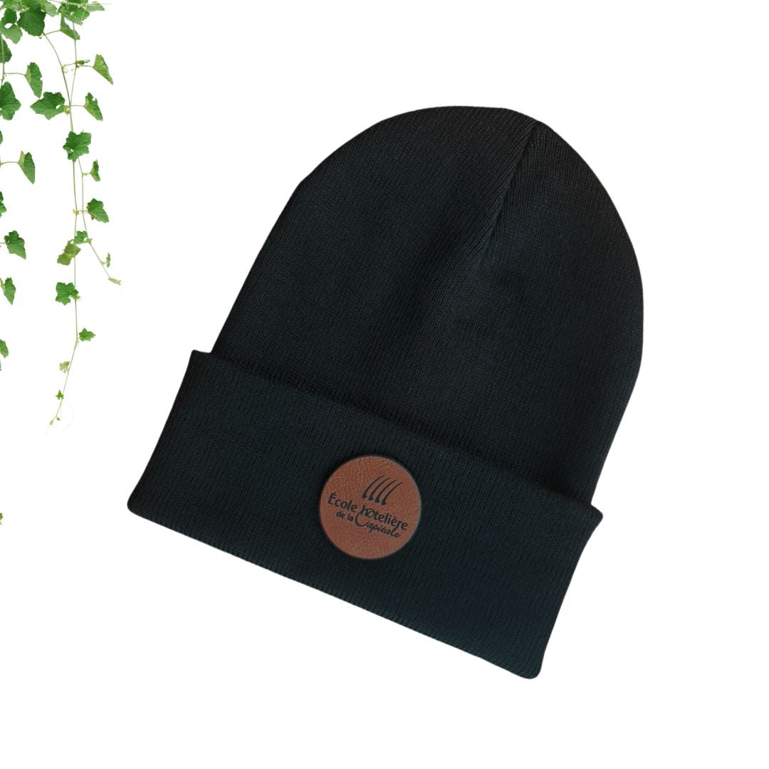 tuque noir ecole hoteliere de la capitale