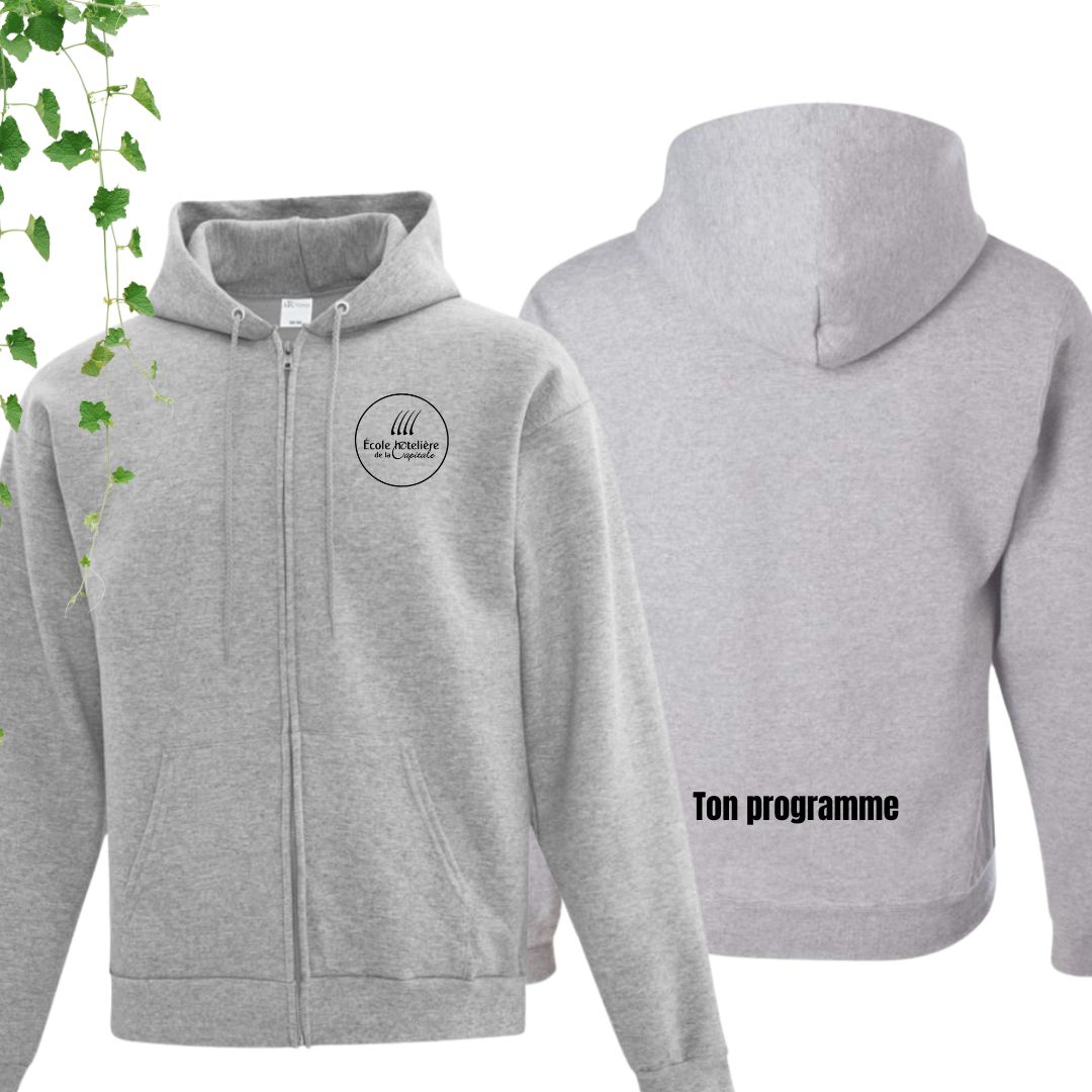 veste gris ecole hoteliere de la capitale