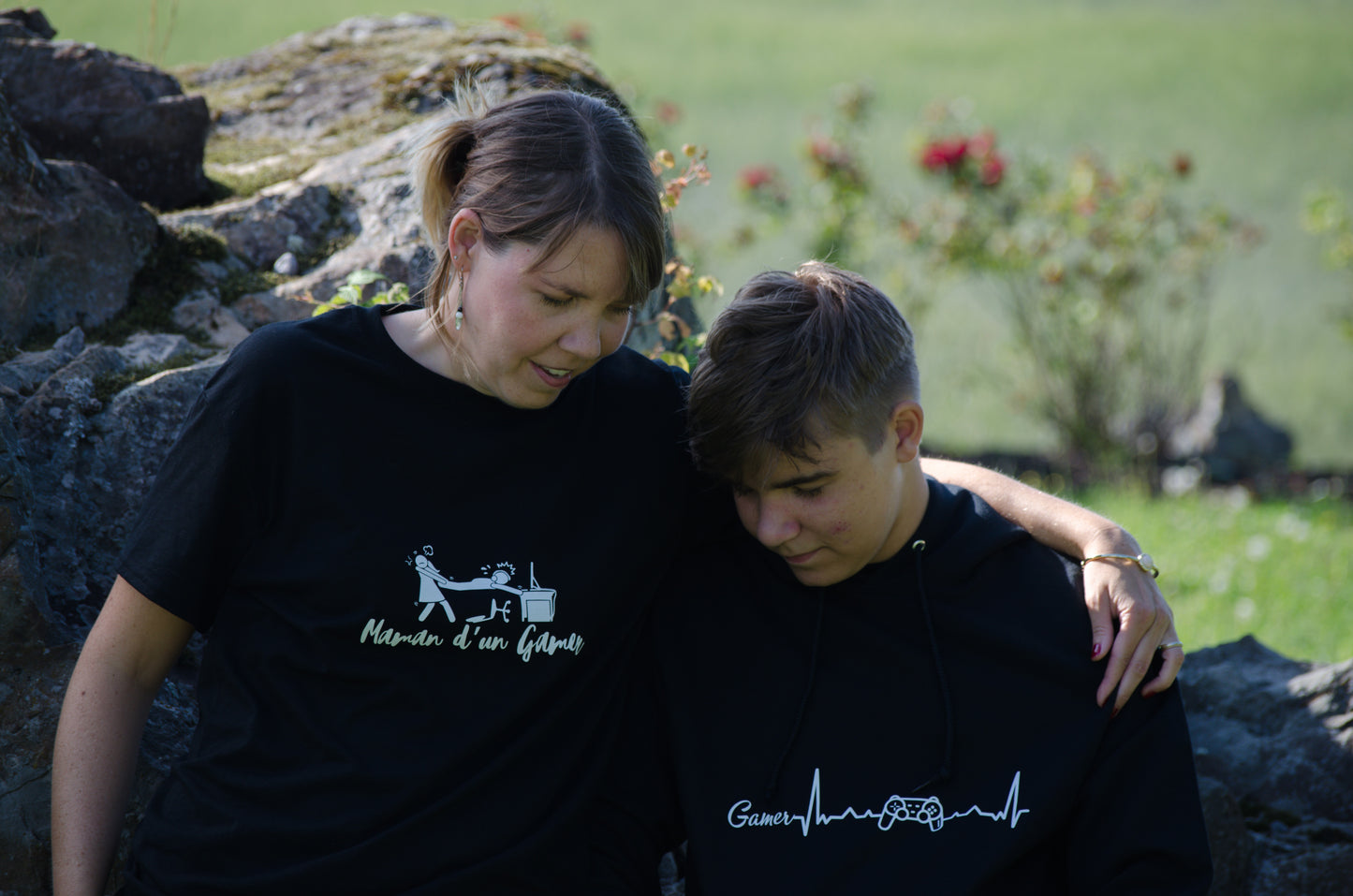 T-shirt Maman d'un Gamer