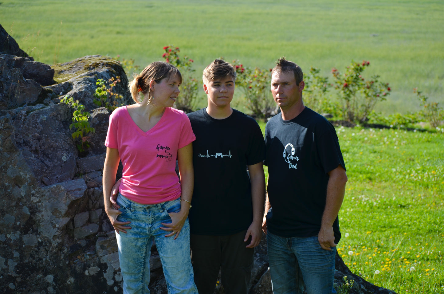 T-shirt Gamer Dad
