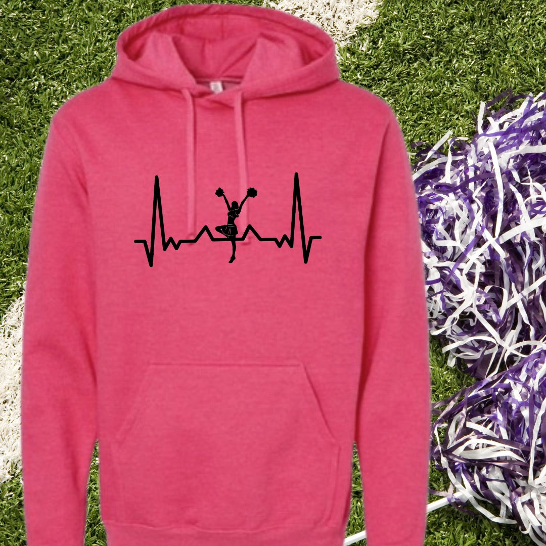 Hoodie - Cheerleading Rose
