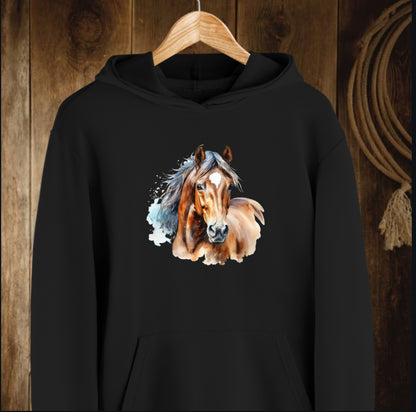 Hoodie - Cheval romantique