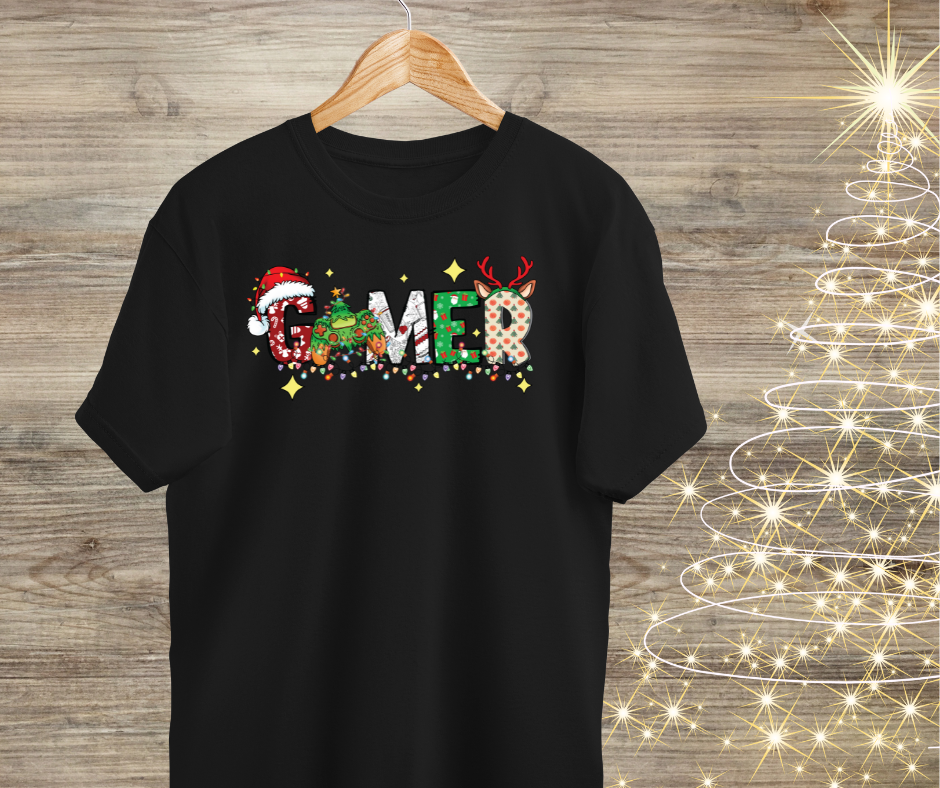 T-Shirt Noël - Gamer