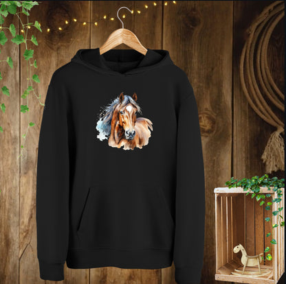 Hoodie - Cheval romantique