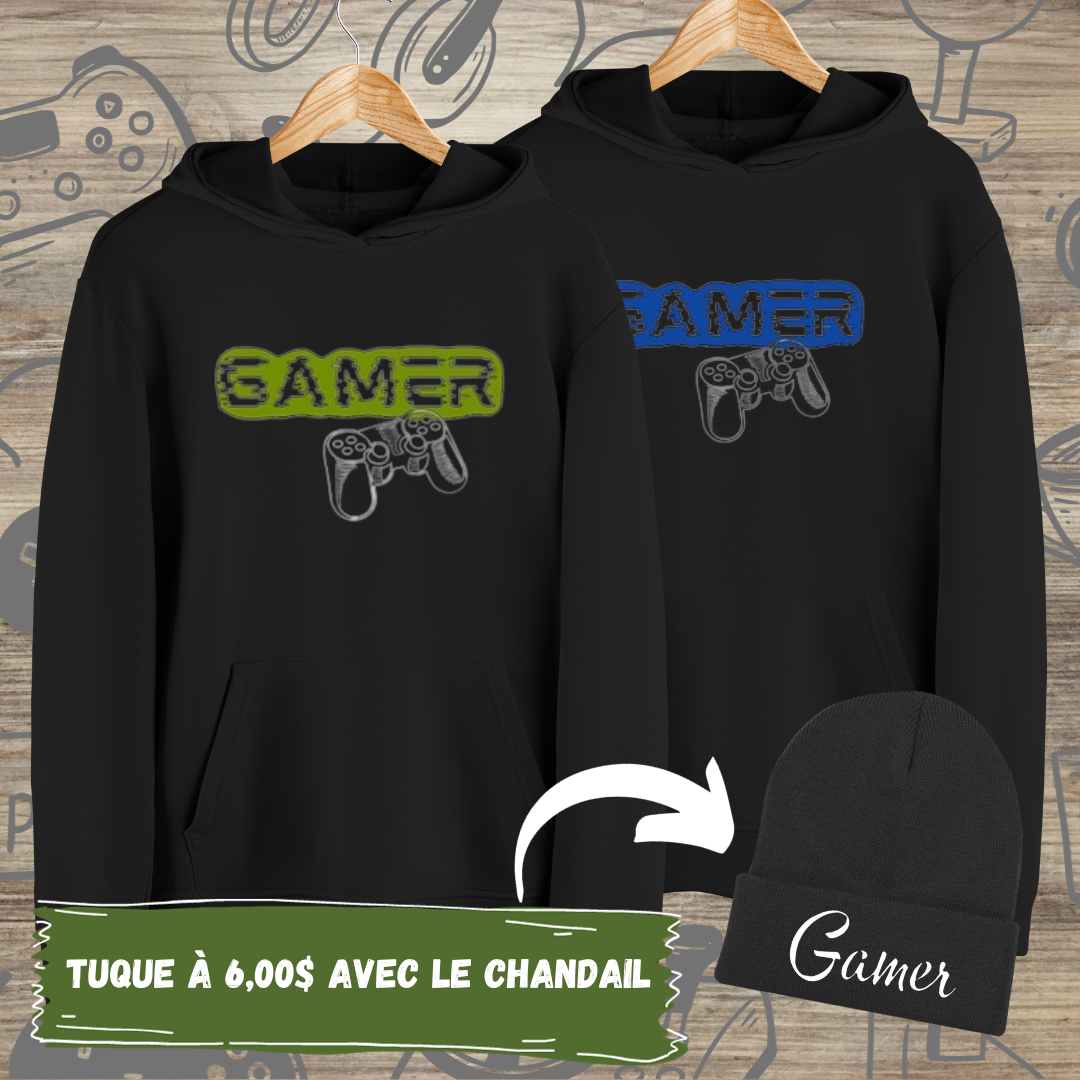 Duo Hoodie / Tuque Gamer