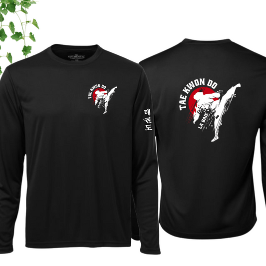 Dry-fit à manches longues | Académie Taekwondo La Baie