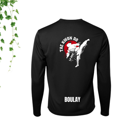 Dry-fit à manches longues | Académie Taekwondo La Baie