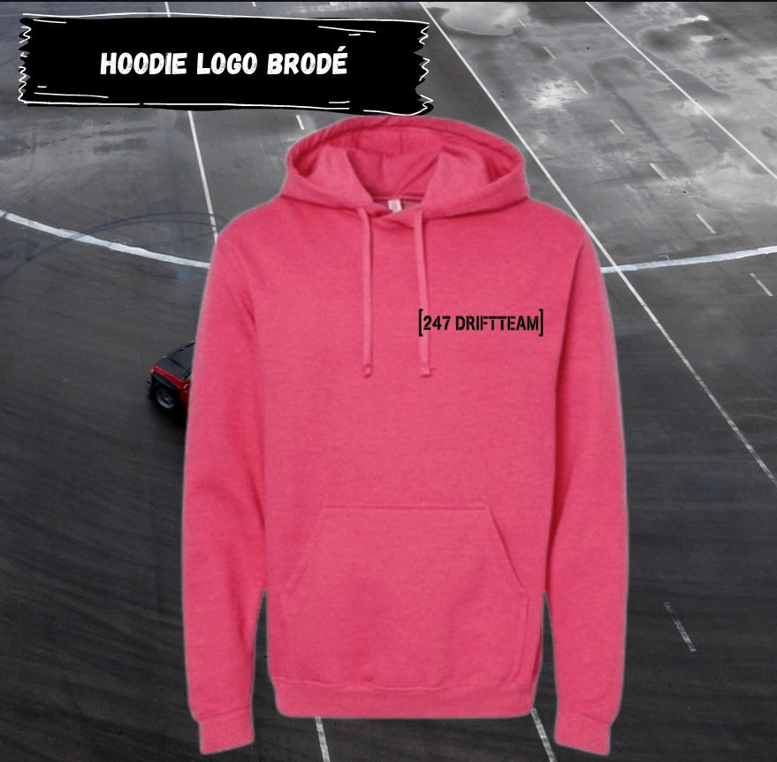 Hoodie 247-DRIFTTEAM - Logo brodé