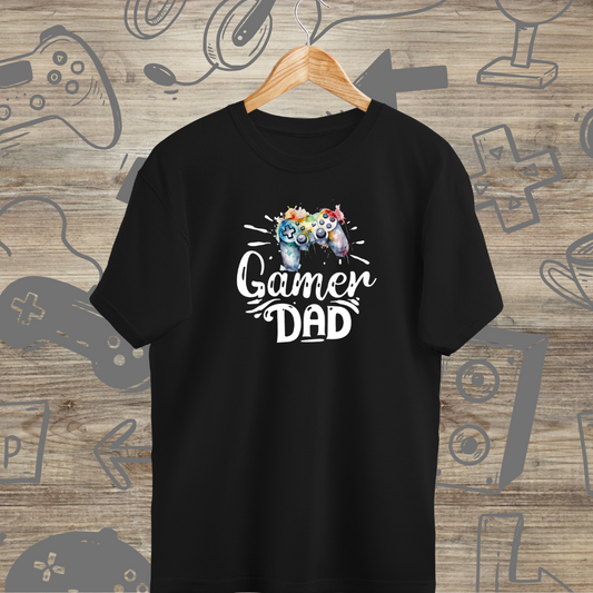 T-shirt Gamer Dad