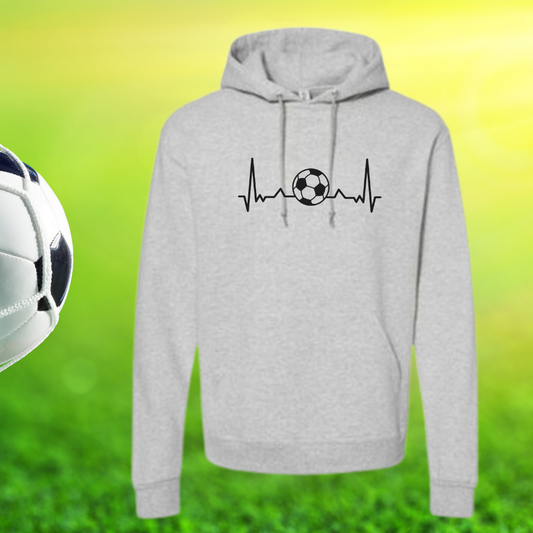Hoodie Soccer - Faites ajouter un nom et un numéro au dos du chandail
