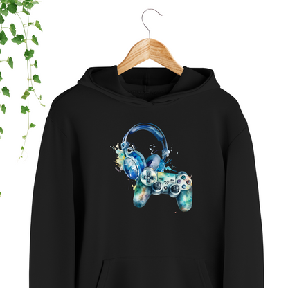 Hoodie - Gamer Écouteurs-Manette