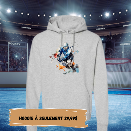 T-Shirt Hockey - Patins - Faites ajouter un nom et un numéro au dos du chandail
