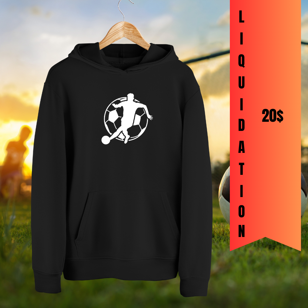 Hoodie soccer à 20$