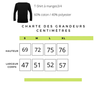 Chandail manches 3/4 baseball à 10$