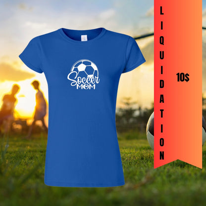 T-Shirt soccer mom coupe femme à 10$