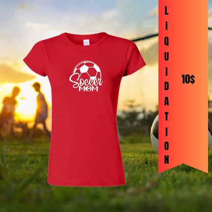 T-Shirt soccer mom coupe femme à 10$