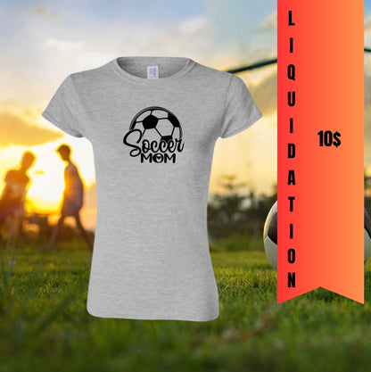 T-Shirt soccer mom coupe femme à 10$
