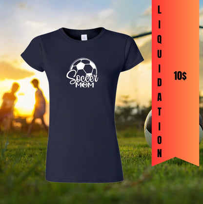 T-Shirt soccer mom coupe femme à 10$